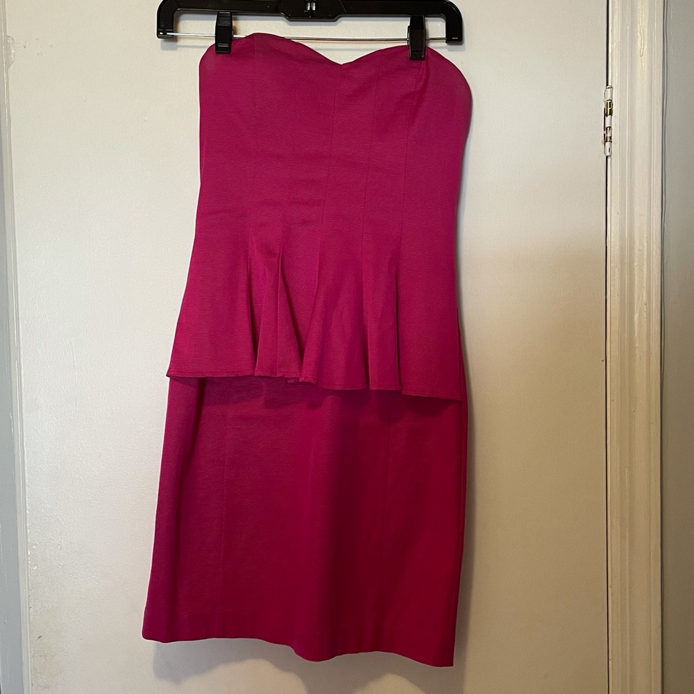 Hot pink Bebe Barbie dress. Worn once.